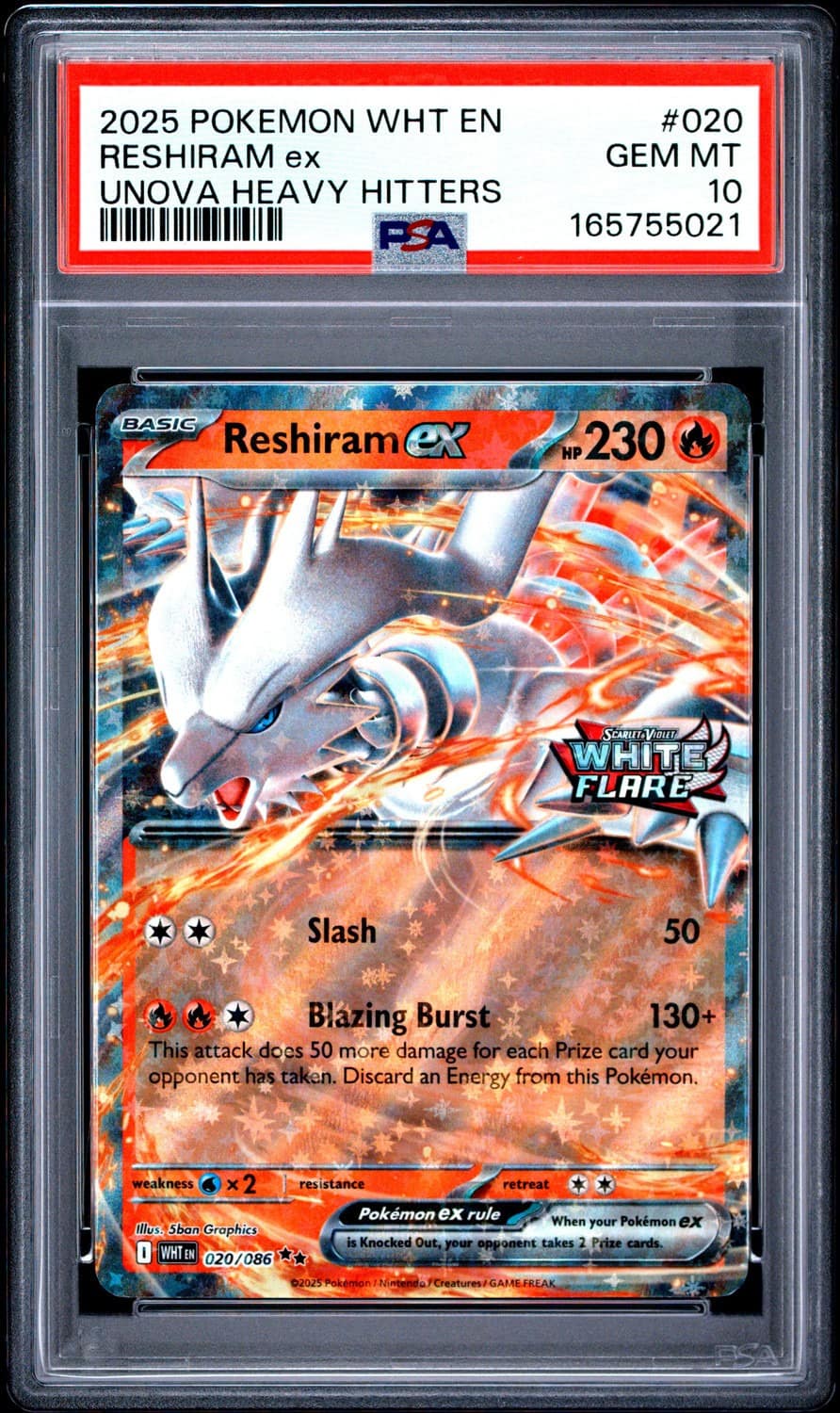 Reshiram Ex