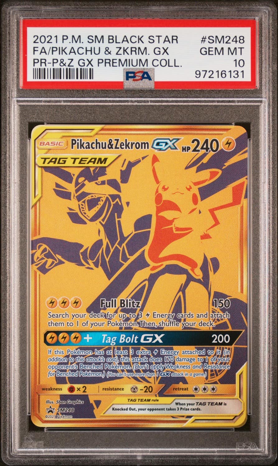 Pikachu & Zekrom Gx
