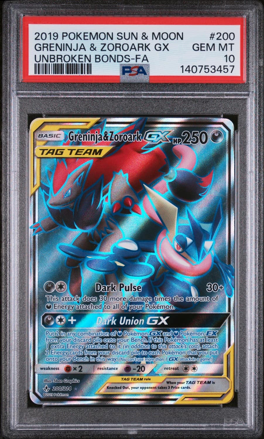 Greninja & Zoroark Gx
