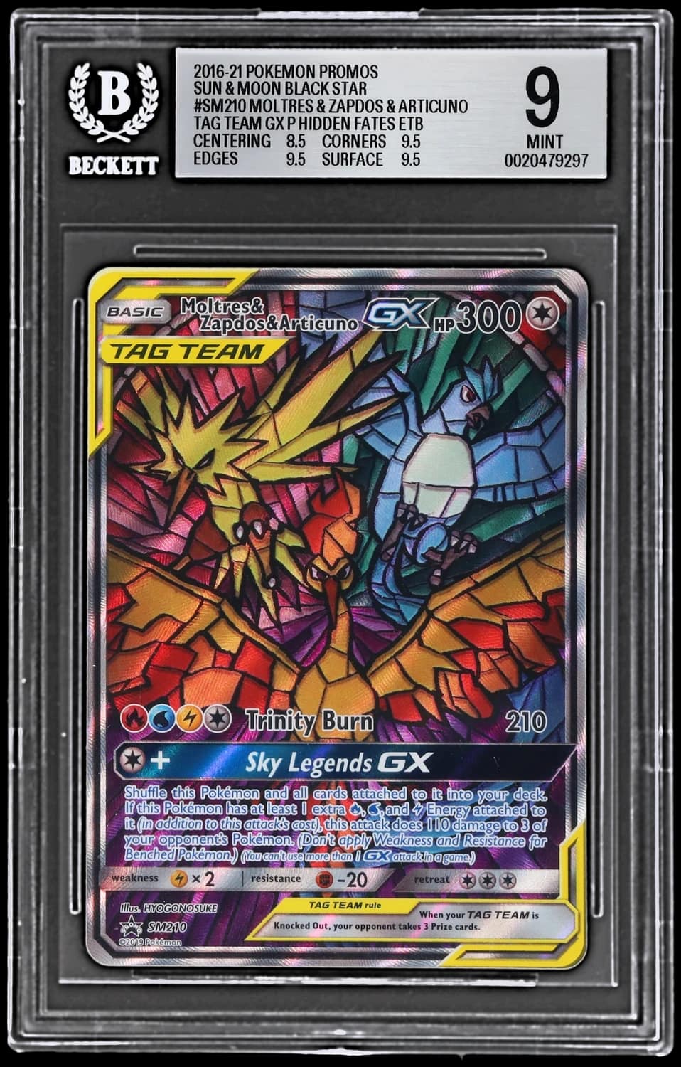 Moltres & Zapdos & Articuno Gx
