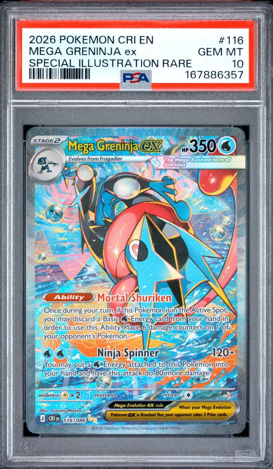 Mega Greninja Ex