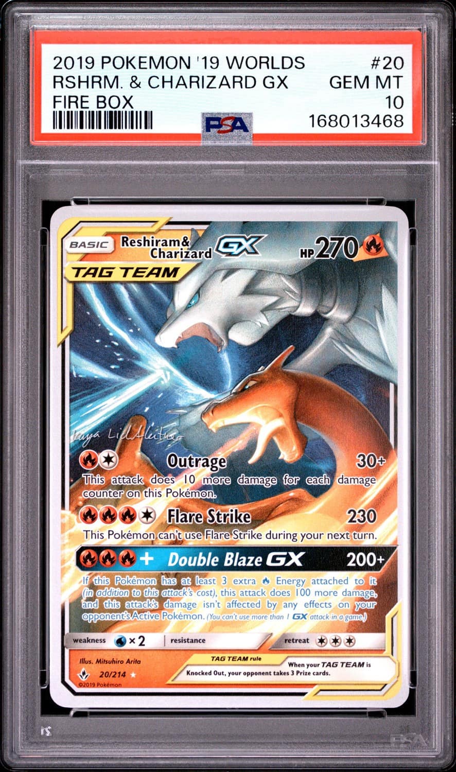 Reshiram & Charizard Gx