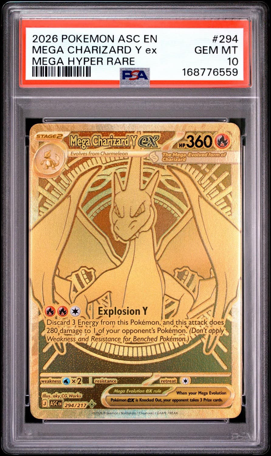 Mega Charizard Y Ex