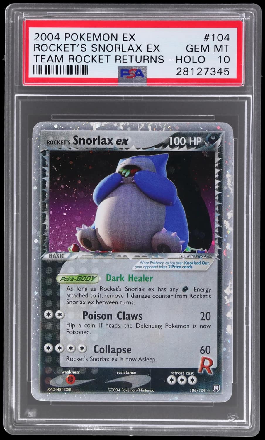 Rocket'S Snorlax Ex