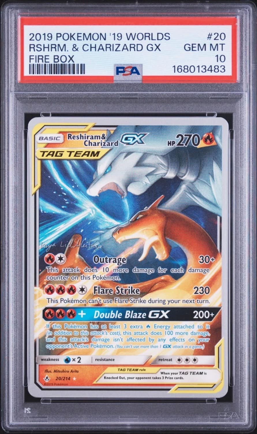 Reshiram & Charizard Gx