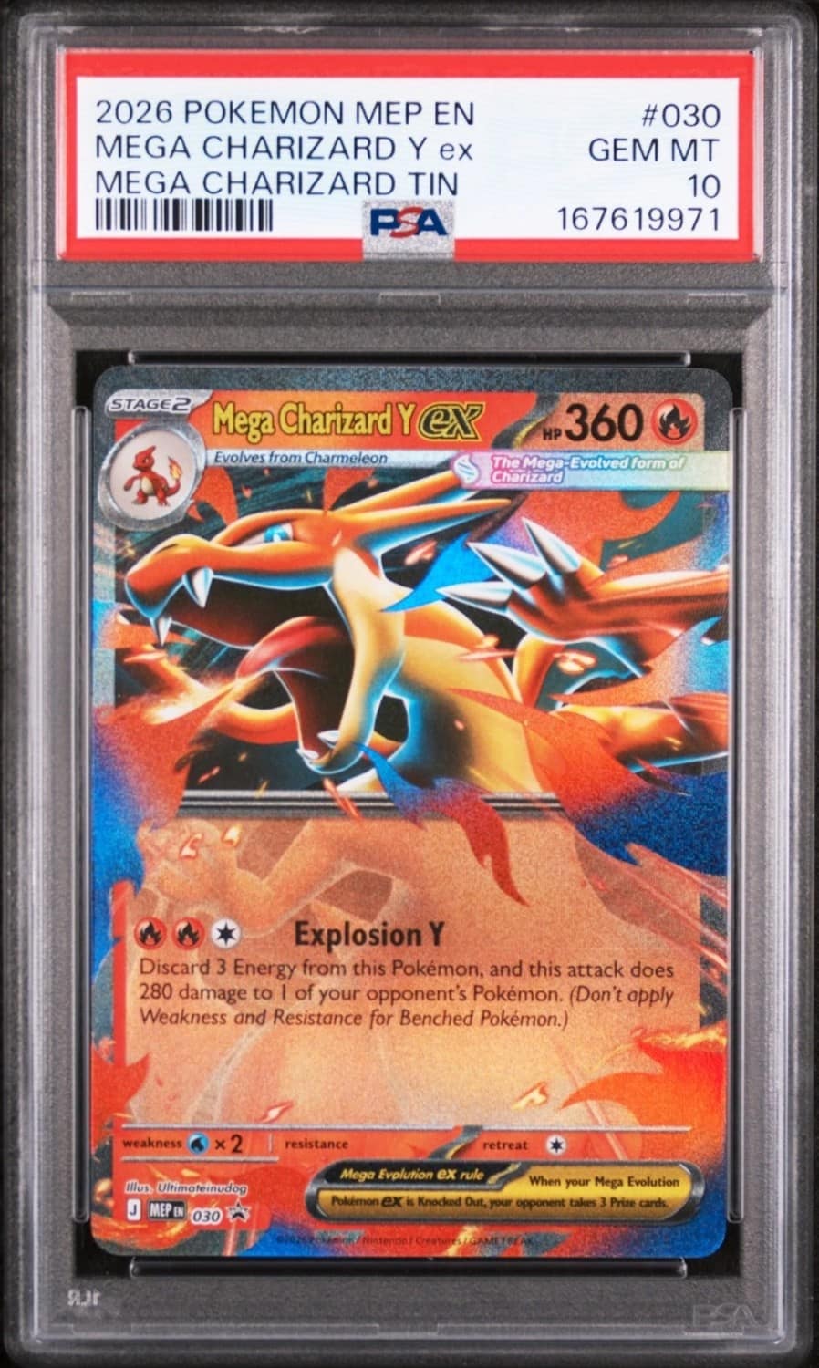 Mega Charizard Y Ex