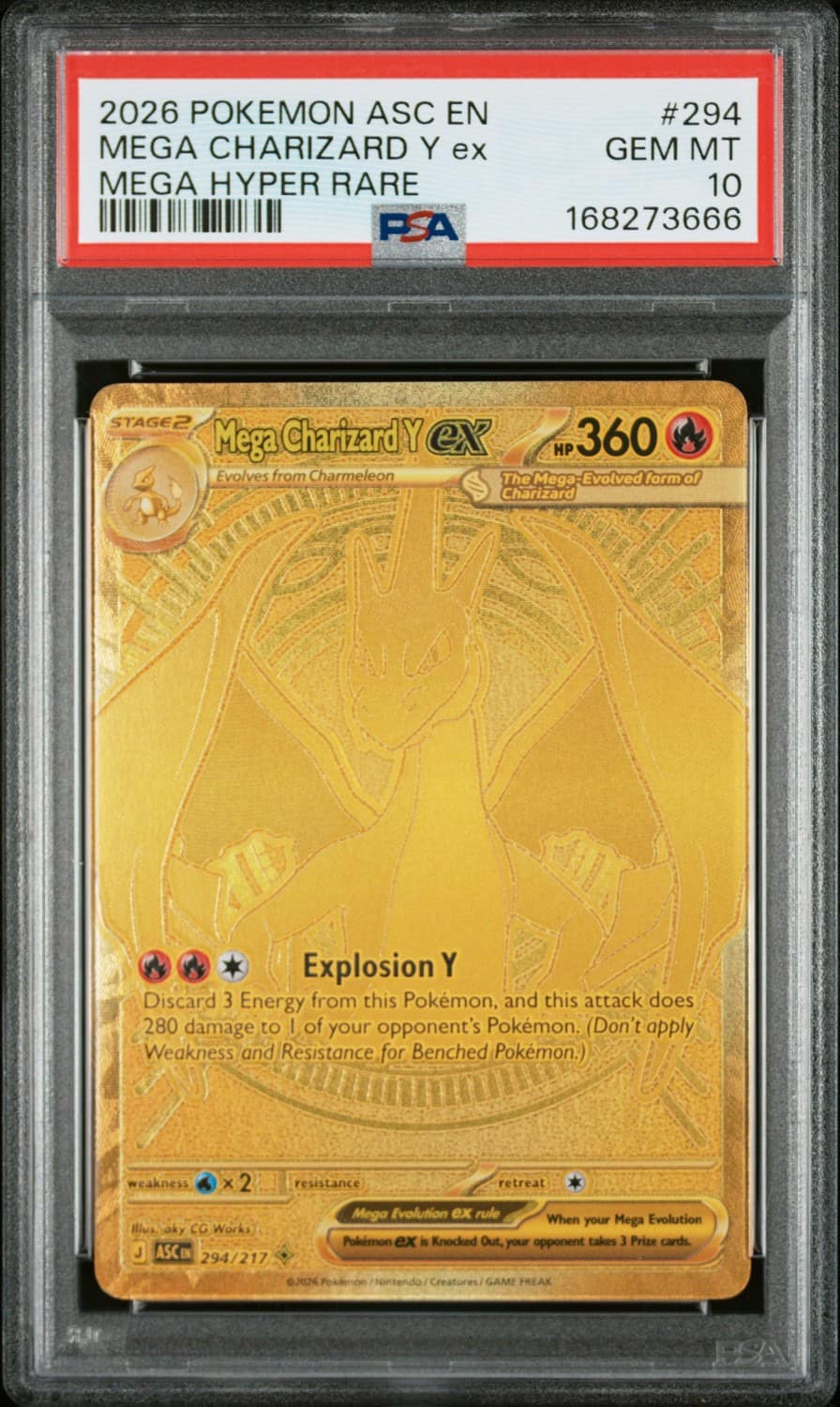 Mega Charizard Y Ex