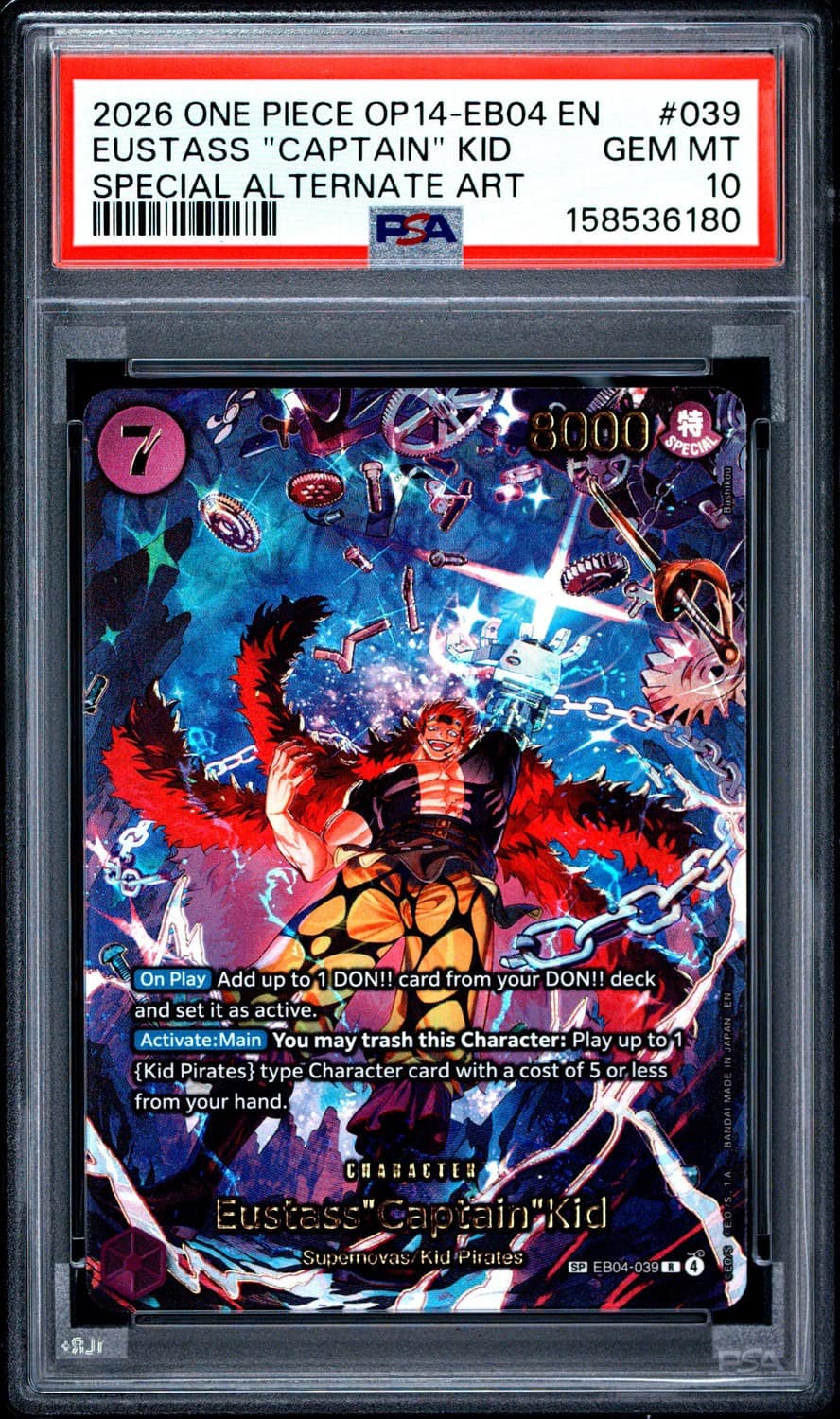 Eustass "captain" Kid