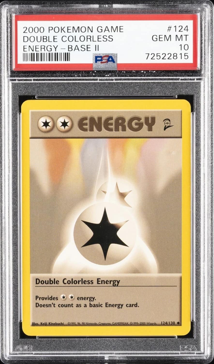 Double Colorless Energy