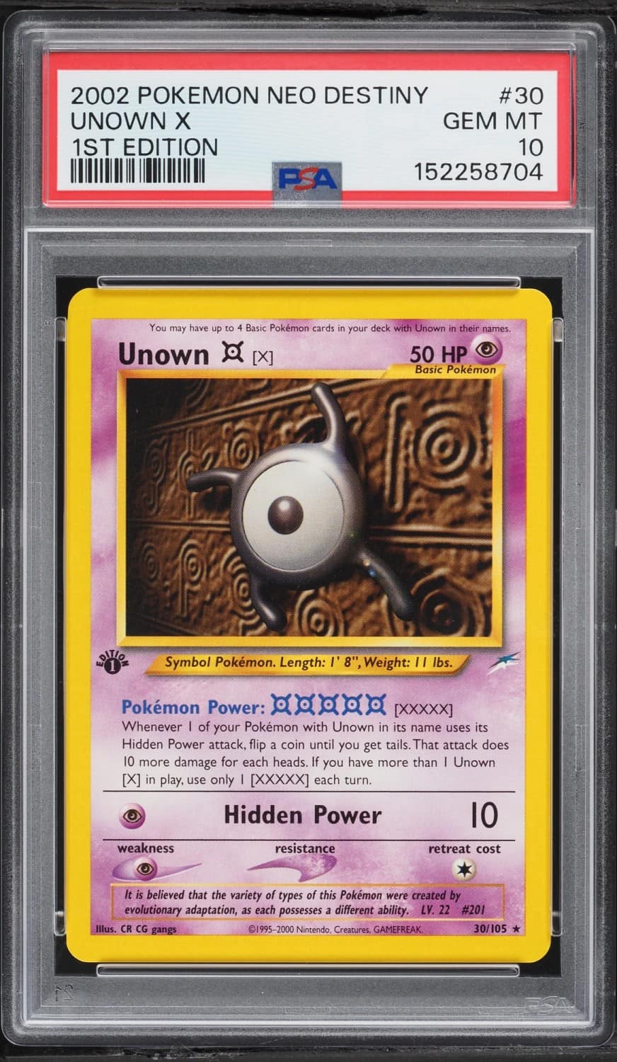 Unown X