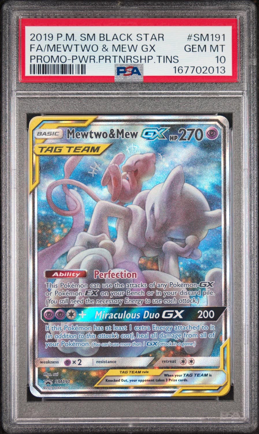 Mewtwo & Mew Gx