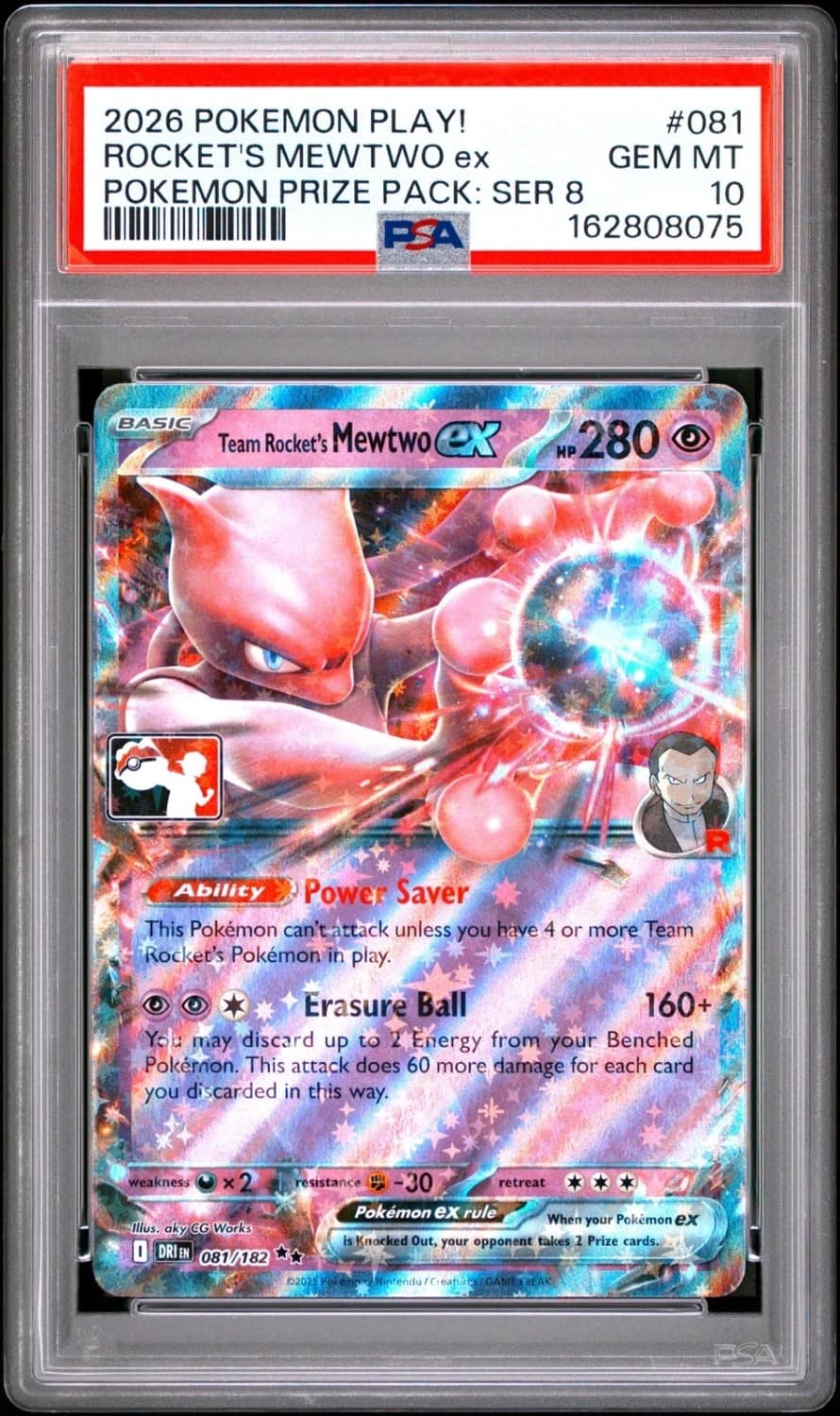 Rocket'S Mewtwo Ex