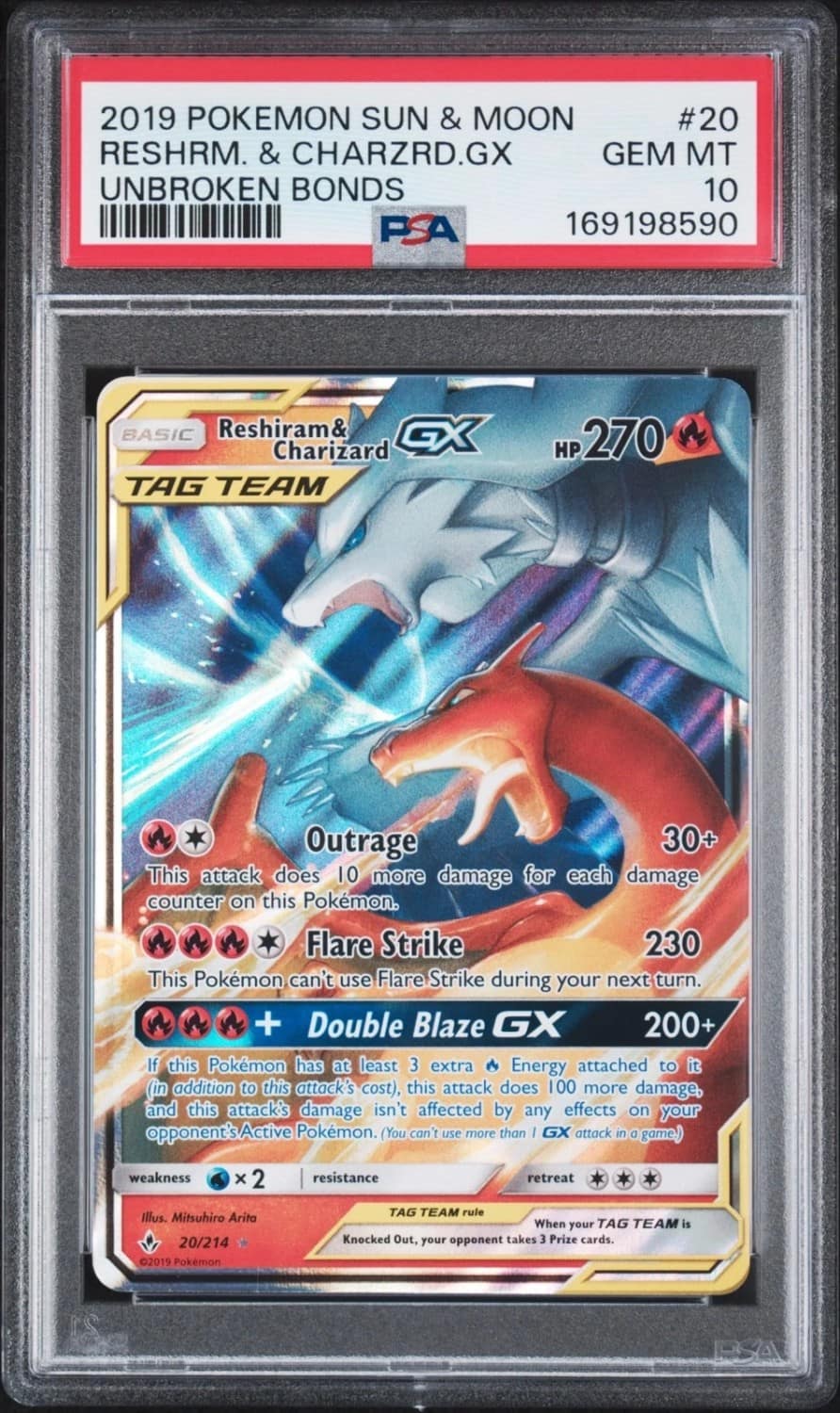 Reshiram & Charizard Gx