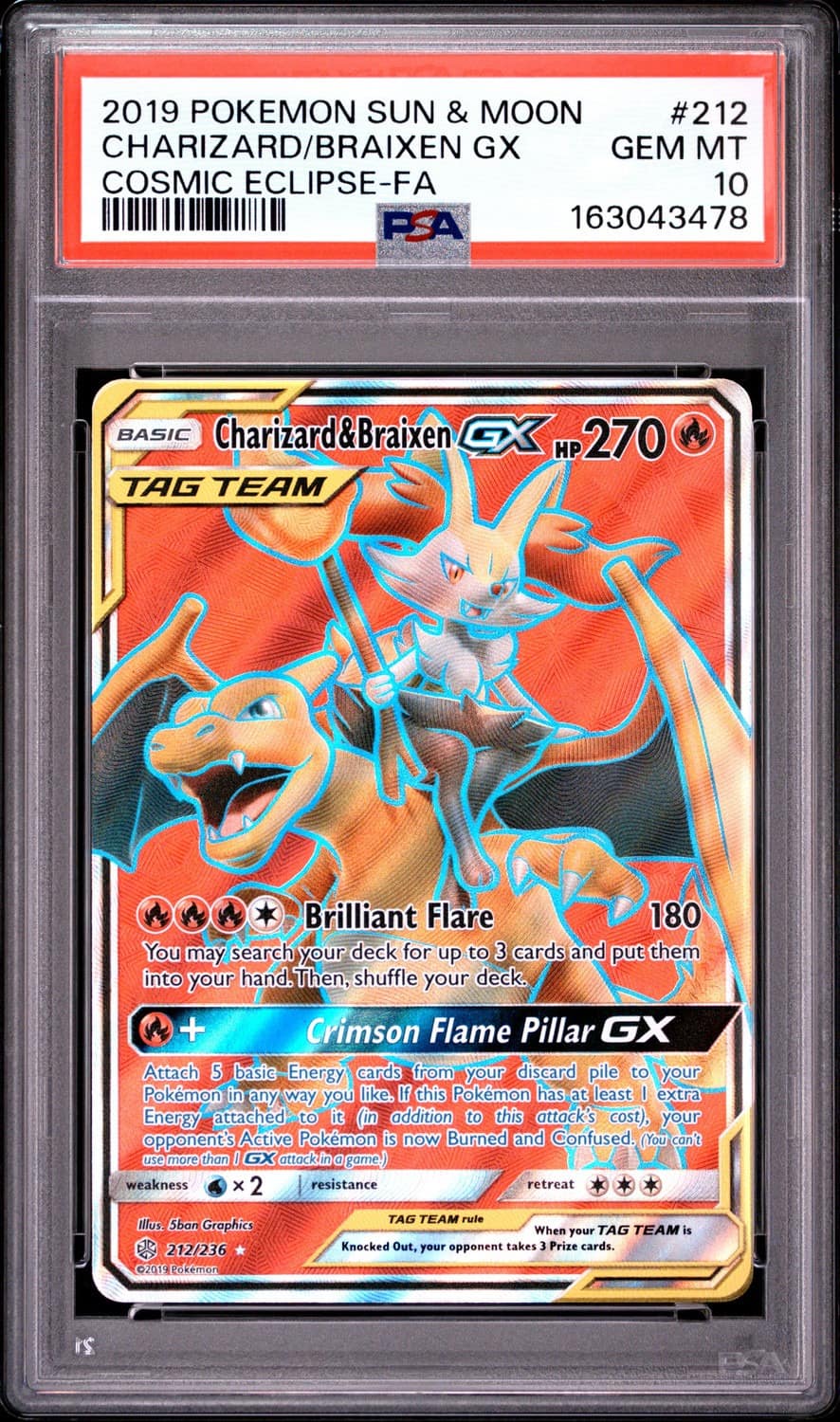 Charizard/braixen Gx