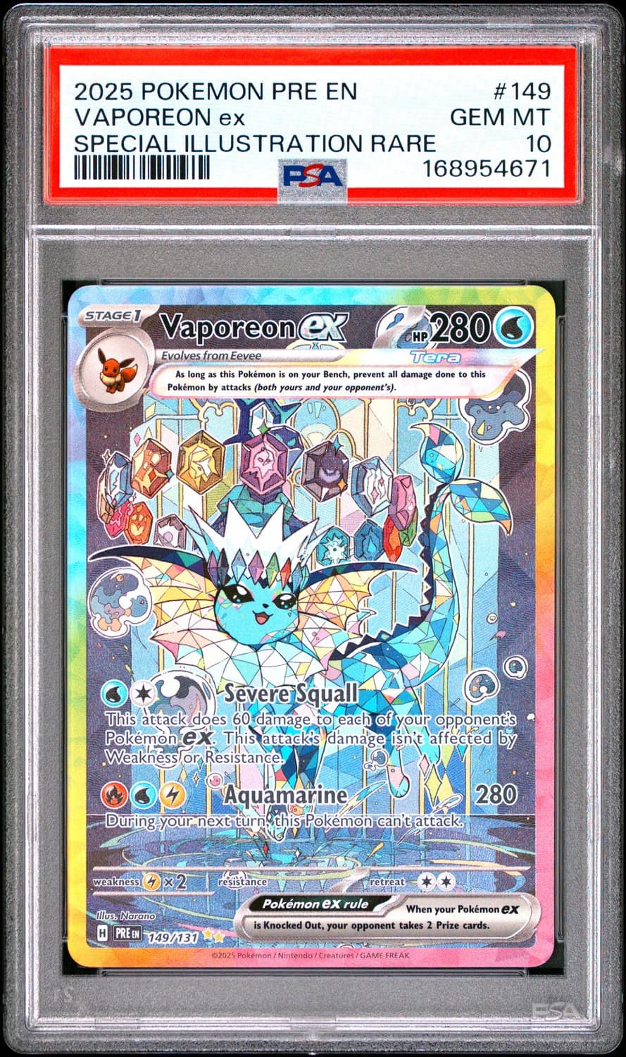 Vaporeon Ex