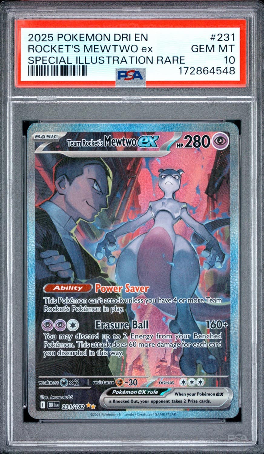 Rocket'S Mewtwo Ex