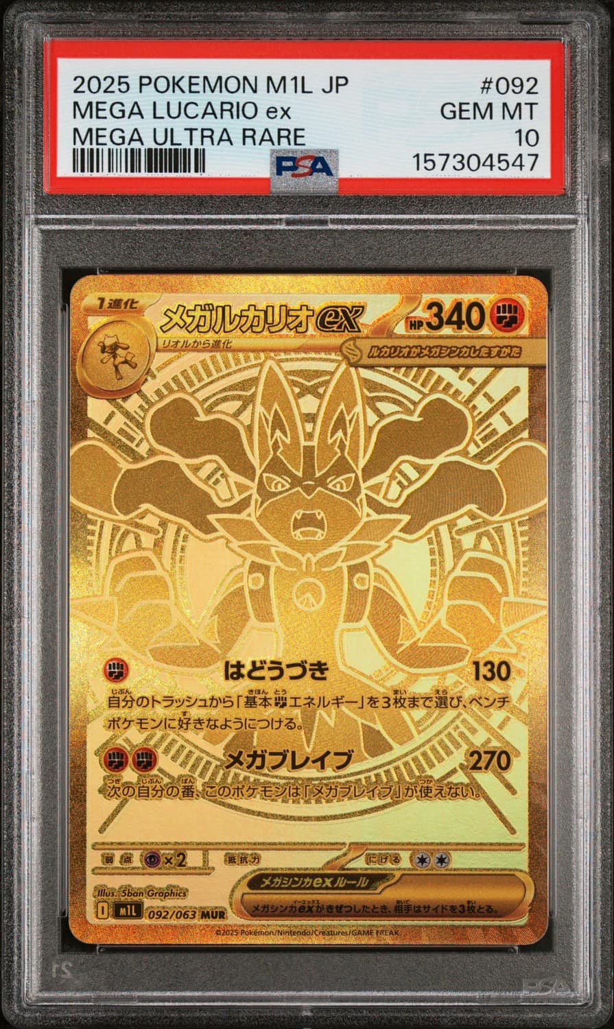 Mega Lucario Ex