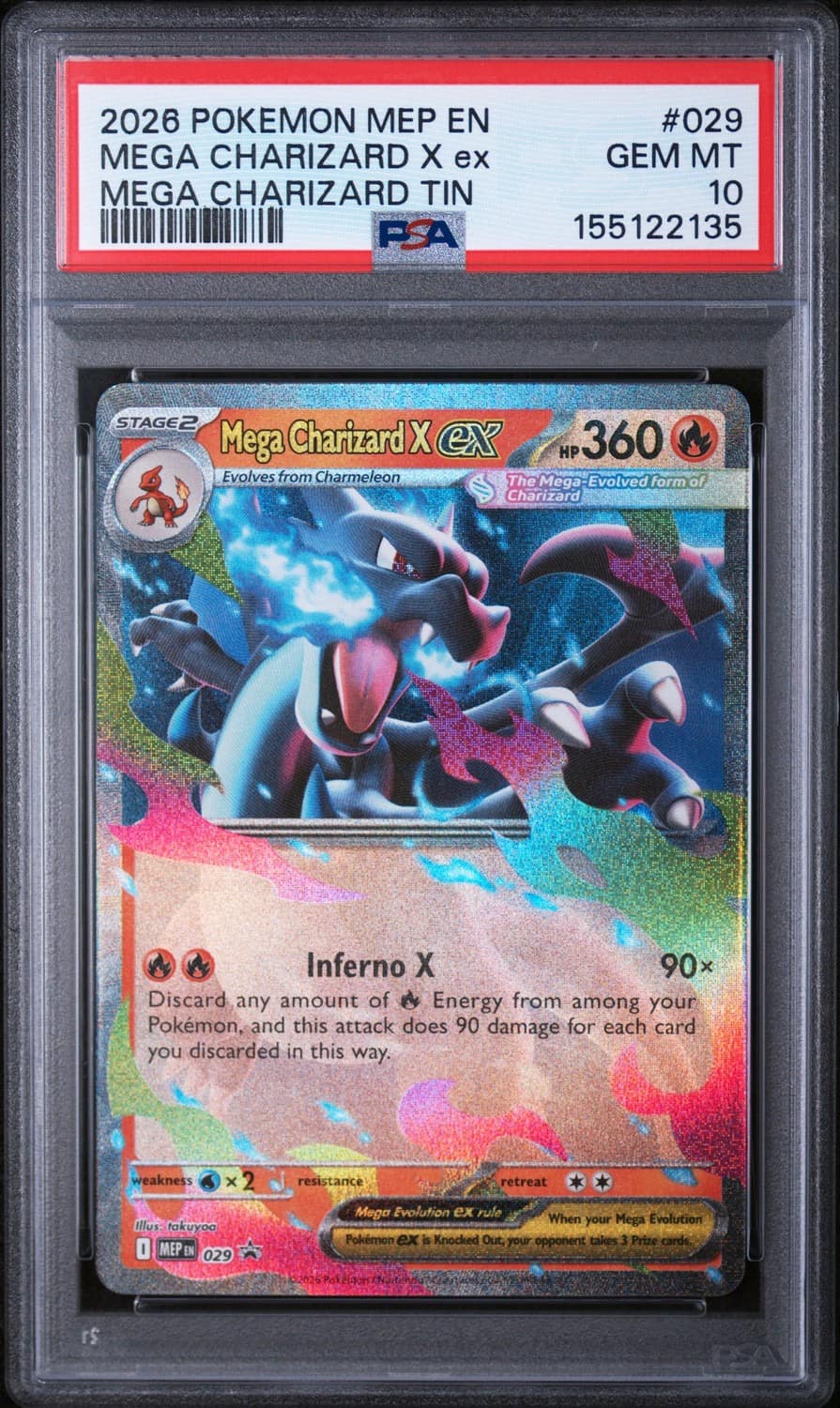 Mega Charizard X Ex