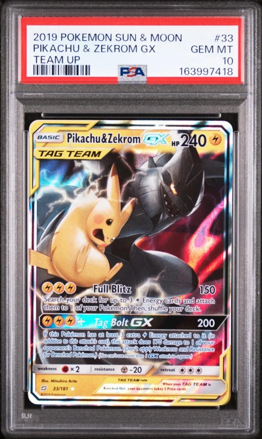 Pikachu & Zekrom Gx