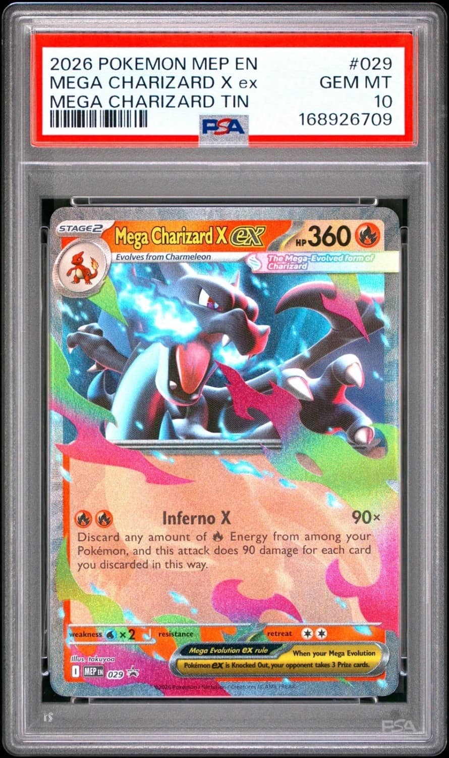 Mega Charizard X Ex
