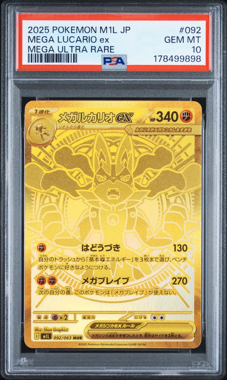 Mega Lucario Ex