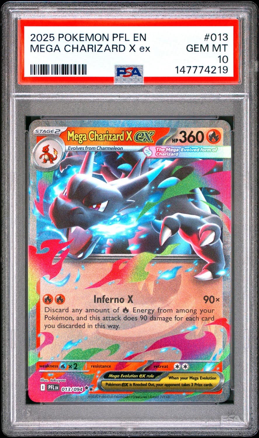 Mega Charizard X Ex