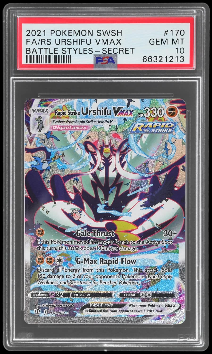 Rapid Strike Urshifu Vmax