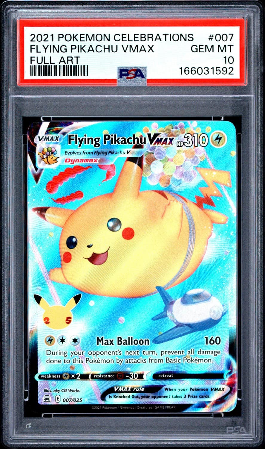 Flying Pikachu Vmax