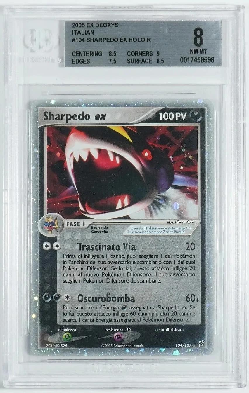 Sharpedo Ex Holo R