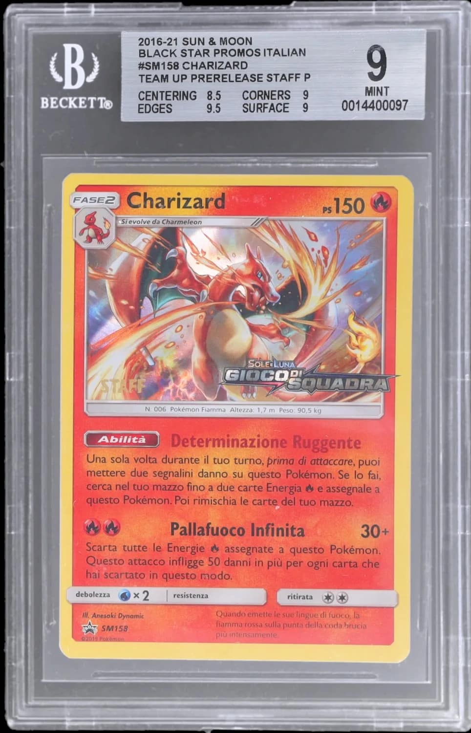 Charizard?(staff)/(team Up Prerelease Staff) P