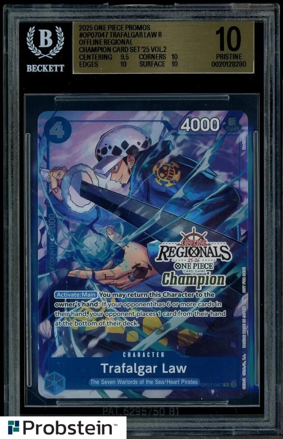 Trafalgar Law R/(offline Regional Champion Card Set '25 Vol.2)