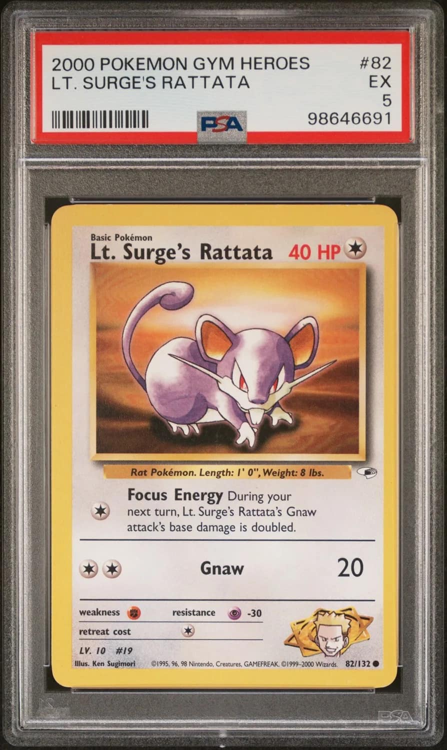 Lt. Surge'S Rattata