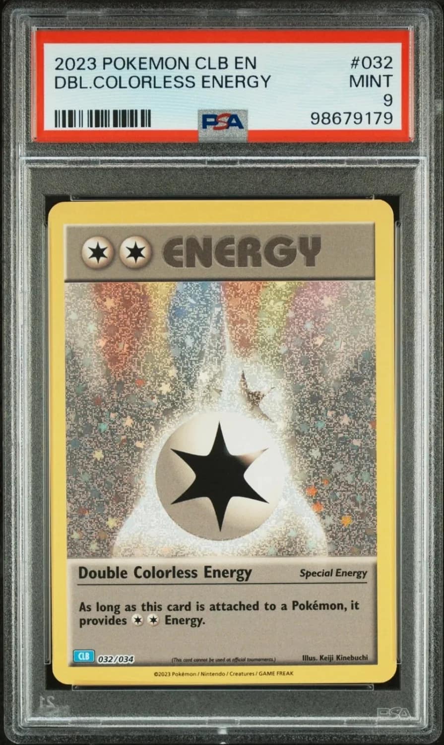 Double Colorless Energy