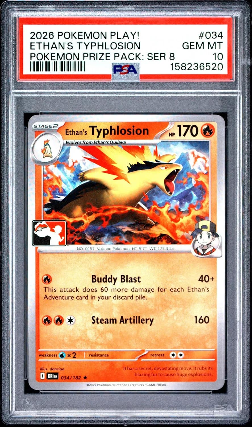 Ethan'S Typhlosion