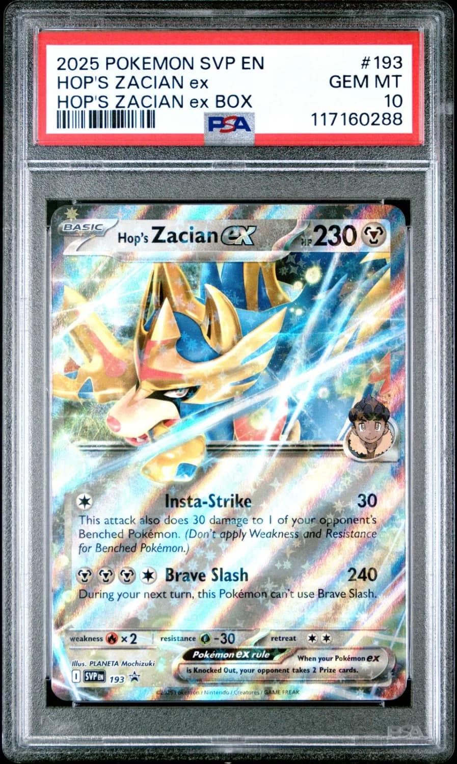 Hop'S Zacian Ex