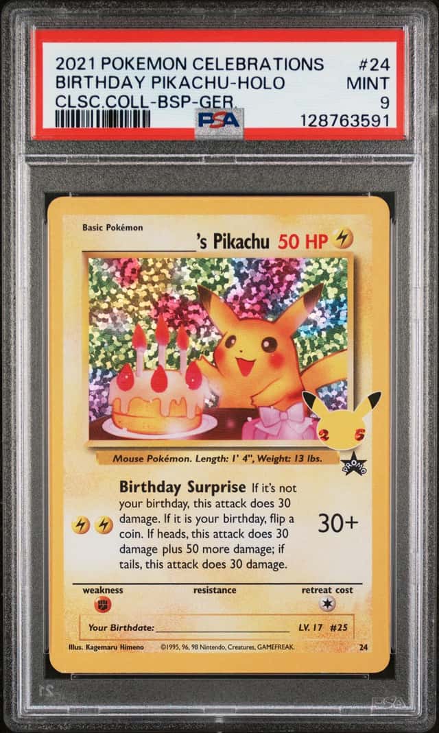 Birthday Pikachu