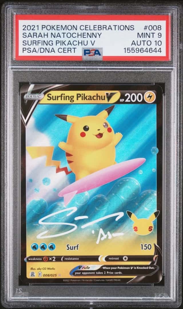 Surfing Pikachu V