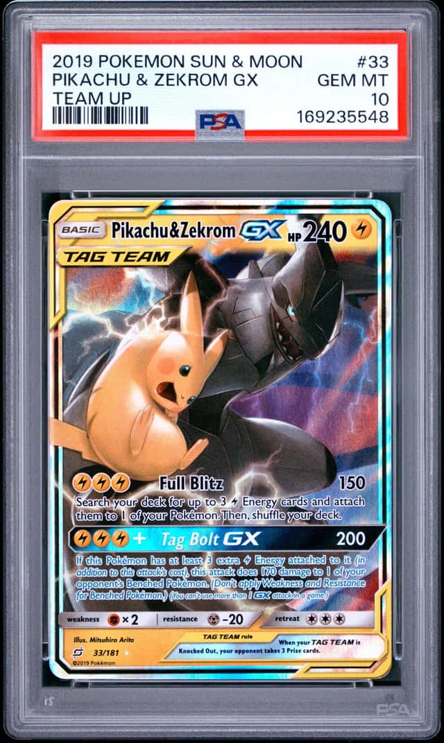 Pikachu & Zekrom GX
