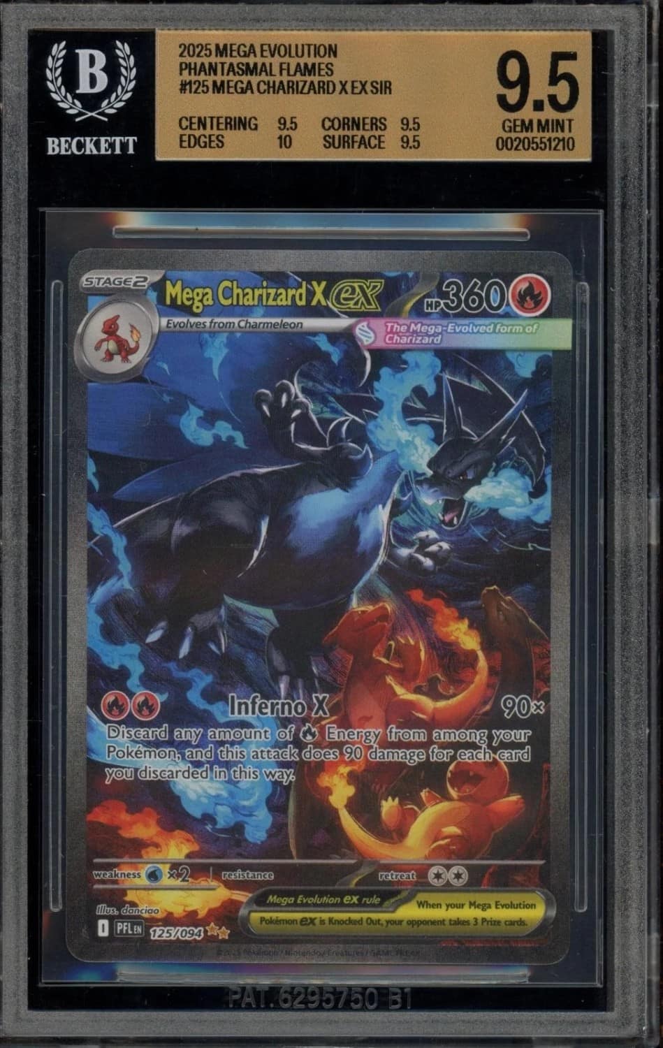 Mega Charizard X Ex