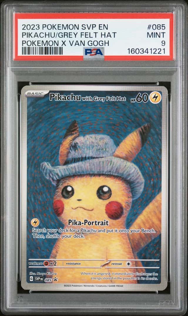 Pikachu/Grey Felt Hat