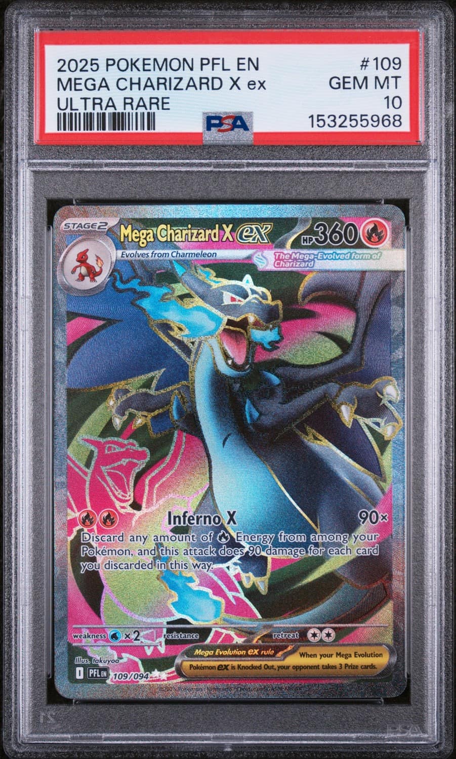 Mega Charizard X Ex