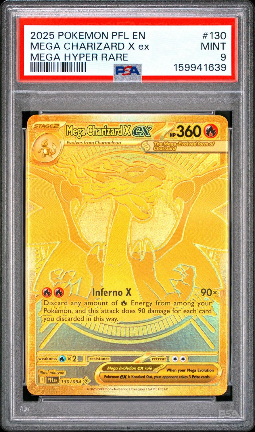 Mega Charizard X Ex