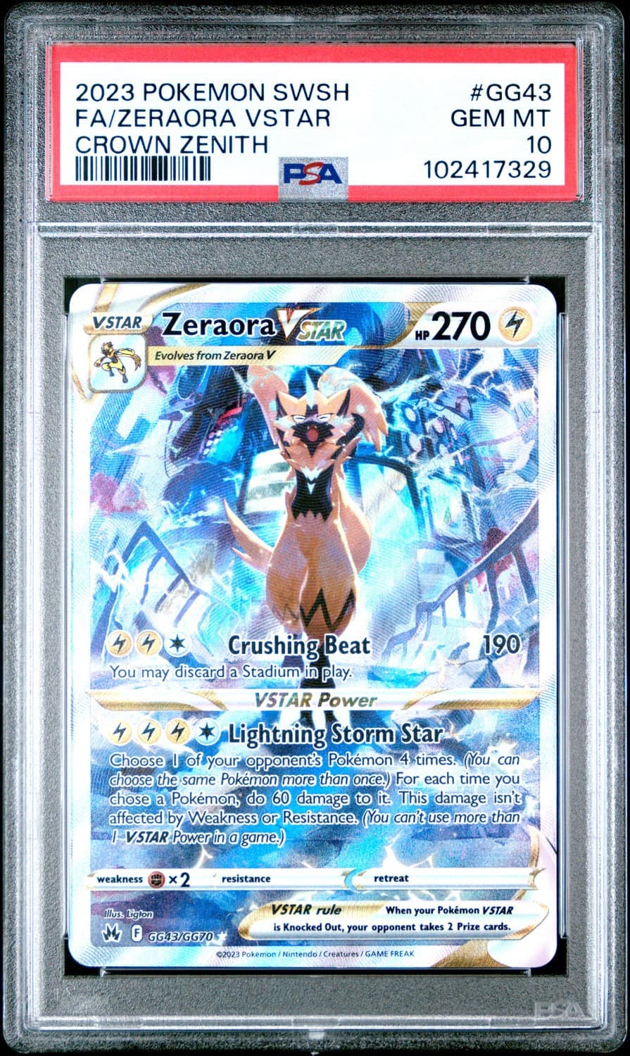 Zeraora Vstar