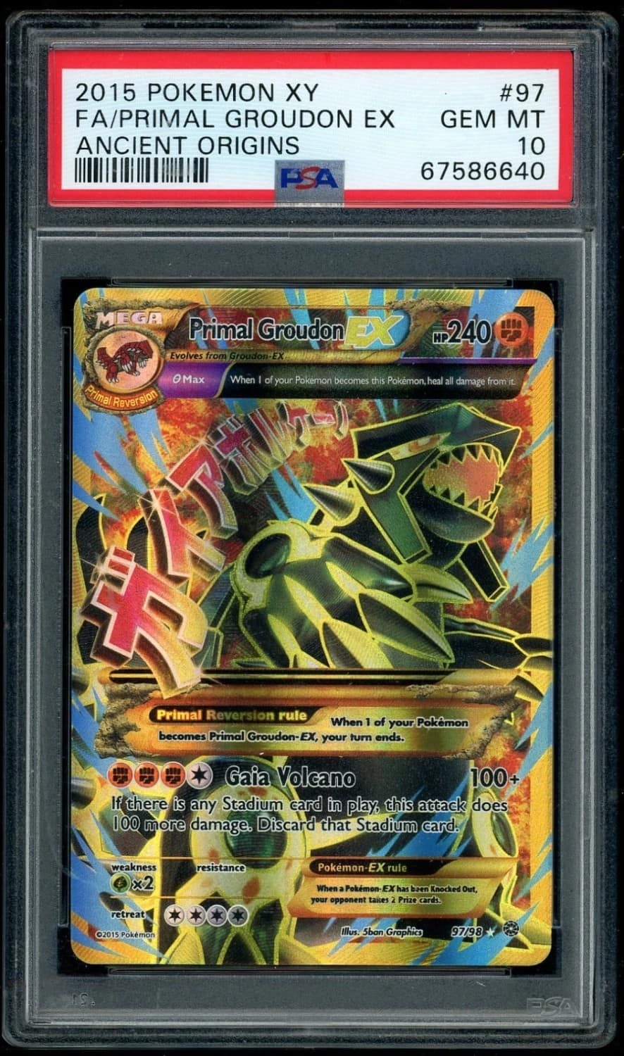 Primal Groudon Ex
