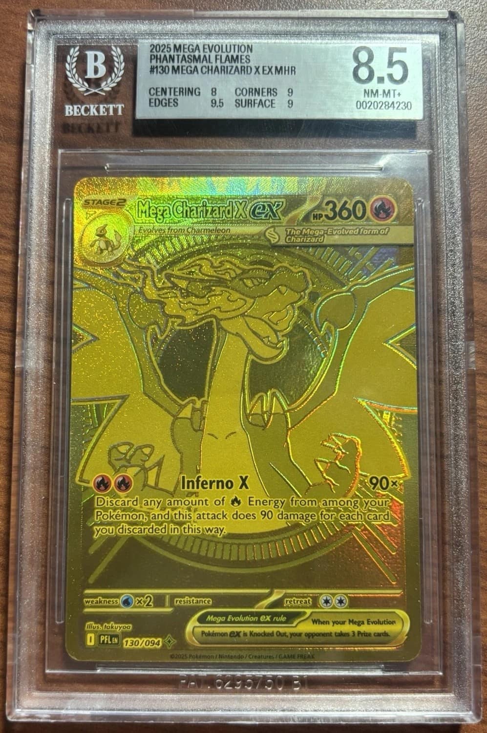 Mega Charizard X Ex