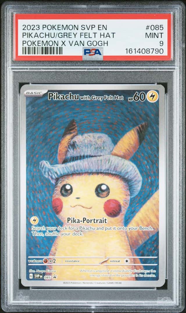Pikachu/Grey Felt Hat