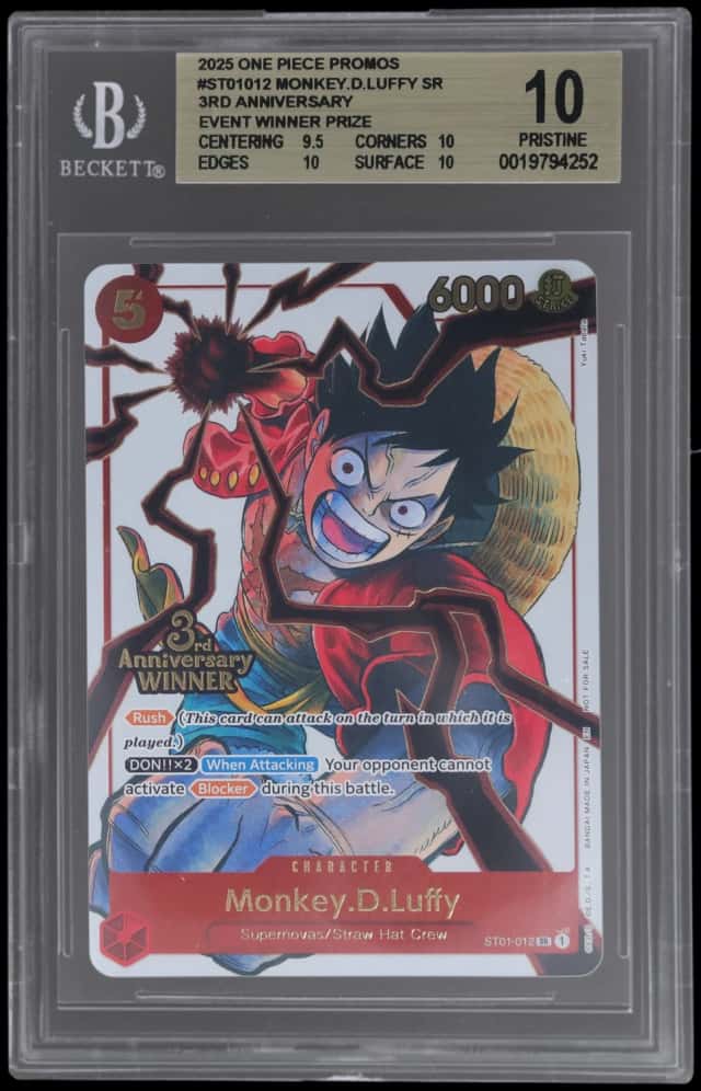 Monkey.D.Luffy SR/(3rd Anniversary Event )