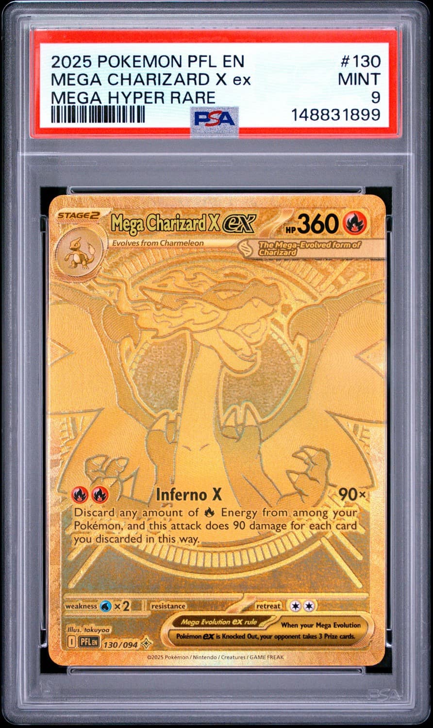 Mega Charizard X Ex
