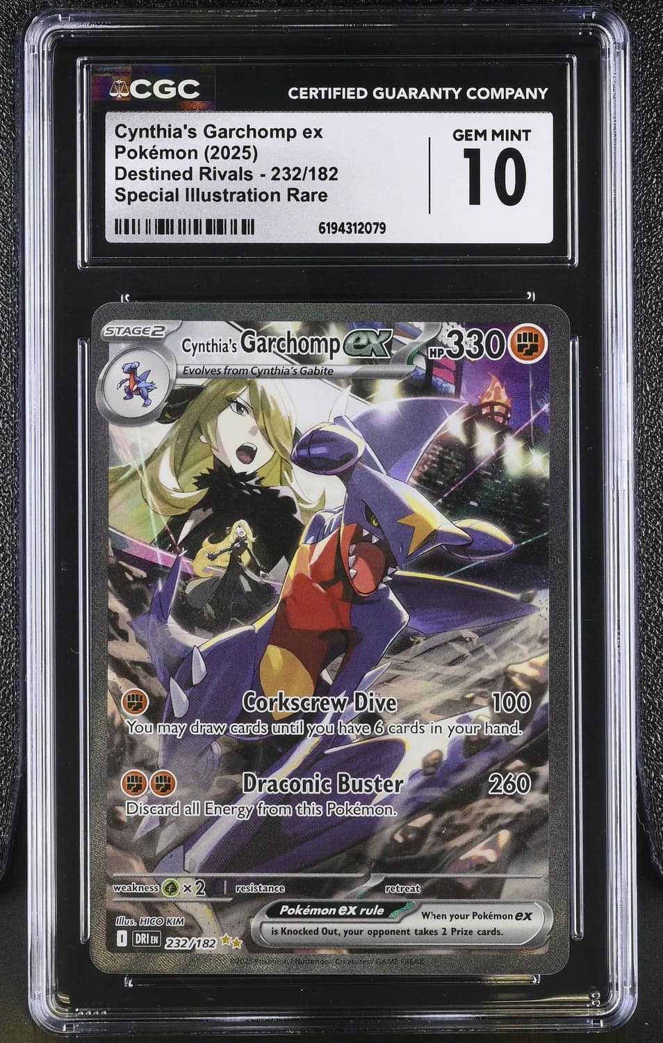 Cynthia'S Garchomp Ex