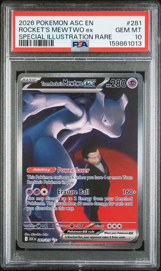 ROCKET'S MEWTWO ex
